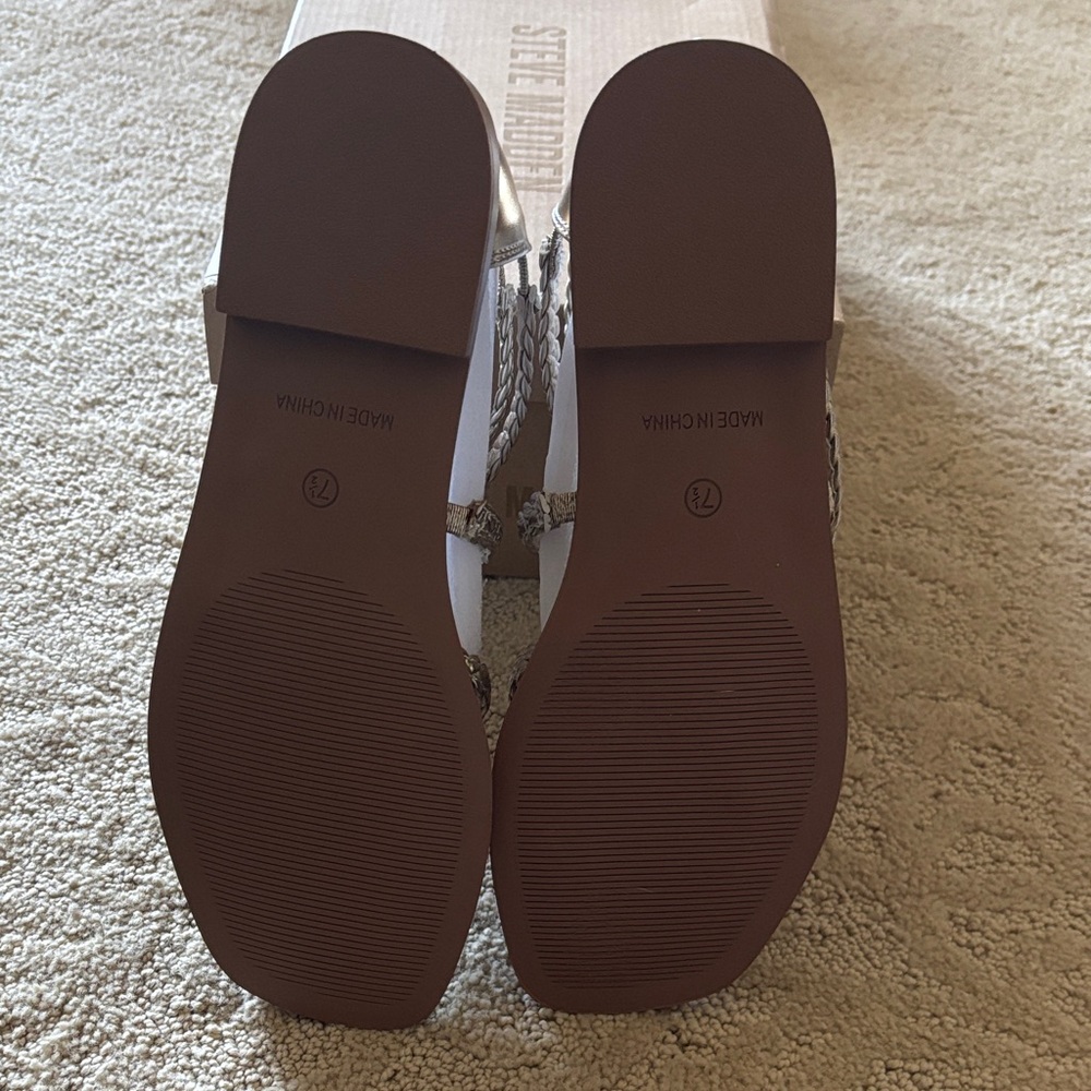 Steve Madden TESSI Gladiator Braided Sandals. NIB - Picture 4 of 5